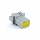 AT04-08PX-RDXXX - Receptacle, 8 Pin, AT Series, Keyed, Reduced Diameter Seal