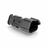 AT04-3P-SR01XXX - Receptacle, 3 Pin, AT Series, Strain Relief End Cap