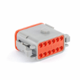 AT06-12SX-XXX - 12-Way Plug, Female Connector with A Position Key