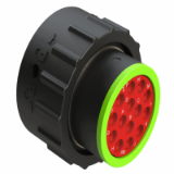 AHDP06-18-14-SRA - Plug, 18-14 Pos, Pin/Socket Contact, Standard Dia. Seal, AHDP Series