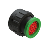 AHDP06-18-21-BRA - Size 18,Plug, 21 Positions,Pin/ Socket ,Normal Dia. Seal (Green), Backshell Ring Adapter