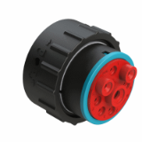 AHDP06-24-09-SRA - Plug, 24-09 Pos, Pin/Socket Contact, Normal Seal, AHDP Series