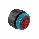 AHDP06-24-18 - Plug, 24-18 Pos, Pin/Socket Contact, Standard/Reduced Dia Seal, AHDP Series
