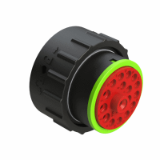 AHDP06-24-18-SRA - Plug, 24-18 Pos, Pin/Socket Contact, Normal Seal, AHDP Series