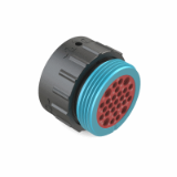 AHDP06-24-27 - Plug, 24-27 Pos, Pin/Socket Contact, Reduced Dia. Seal, AHDP Series