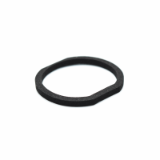 AHDP-16-04978 - Rubber flange seal, Shell size 18