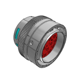 AHDM06-24-16PR - AHDM06-24-16PR Plug, shell size 24, 16 positions, socket, reduced diameter seal, wide thread