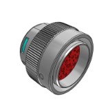 AHDM06-24-21 - Plug, Size 24, 21 Position, Pin/Socket, Reduced Diametre Seal, Wide Thread