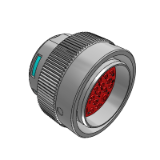 AHDM06-24-27 - Plug, Size 24, 27 Positions, Pin/Socket, Reduced Diametre Seal, Wide Thread