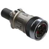 AHDM06-24-91SN-059 - Size 24, 9 Position ISOBUS Plug Kit, Socket, Normal Seal, Wide Thread Adapter (WTA)