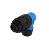 C01630K006 - Standard Male Right Angle Connectors - 6 Position, with Contacts